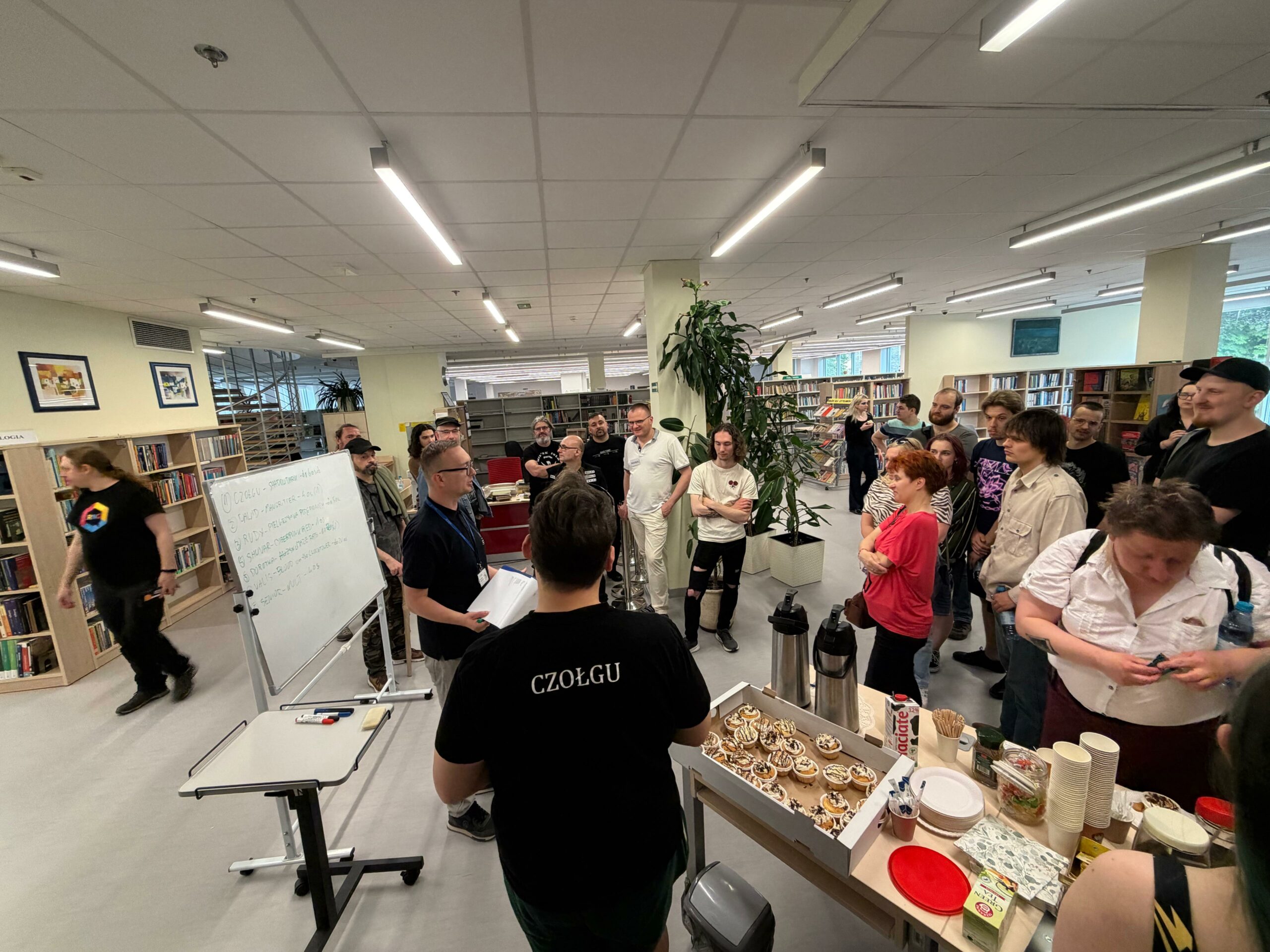 Gorąca edycja „Rzutu na Stół” <br> w Bibliotece Głównej