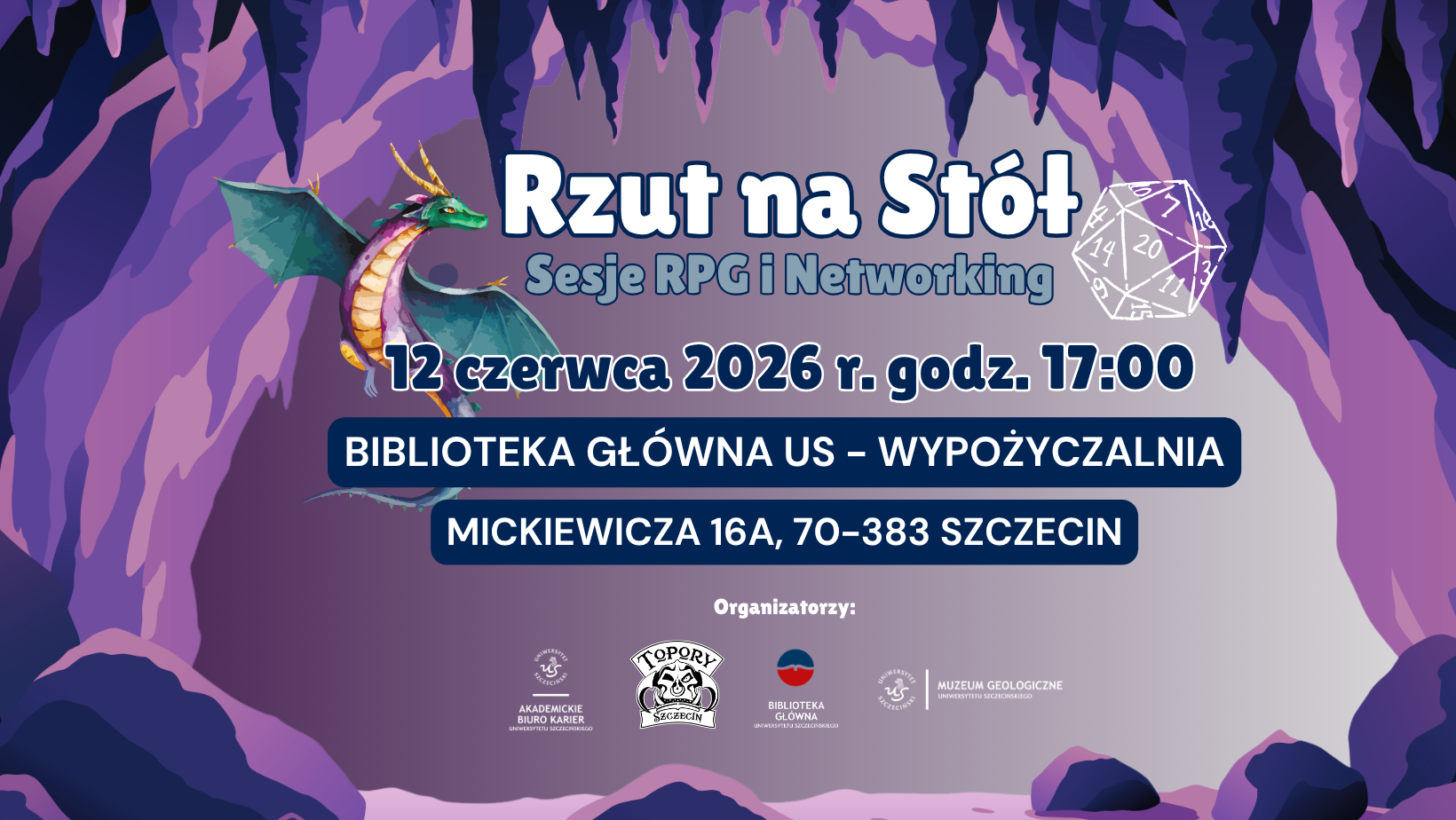 „Rzut na Stół” <br> w Bibliotece Głównej <br> tuż przed wakacjami